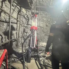 Perforadora Diamantina - Mineria 