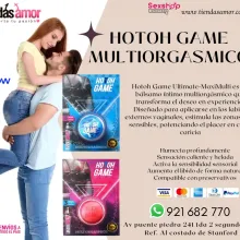 HOTOH GAME MULTIORGASMICO juguetes lubricantes retardantes 