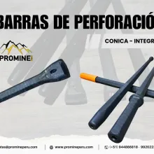 Barras de Perforación Cónicas e Integrales