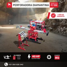 PERFORADORA PACKSACK FL-200 trabajos en superficie