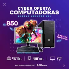 Computadora Intel Core i3 8va. Generacion