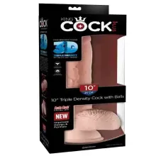 A-CONSOLADOR KING COCK PLUS 10 CON TESTICULOS