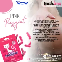 Pink Pussycat Potenciador Femenino Excitante juguetes lubric