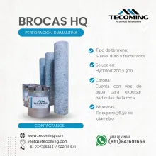 BROCAS DIAMANTADAS