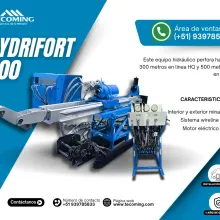PERFORADORA DIAMANTINA HYDRIFORT 400 GEOLOGÍA DE PRECISIÓN