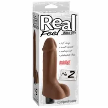 VIBRADOR REAL FEEL N 2 BROWN