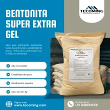 PERFORACION Y MINERIA BENTONITA SUPER EXTRA GEL