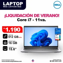 Laptop Core i7 - 11va. Generacion