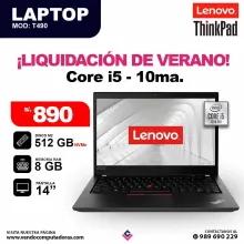 Laptop Core i5 - 10ma. Generacion