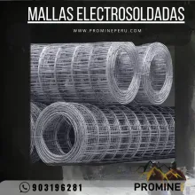 MALLAS ELECTROSOLDADAS ESTRUCTURA RESISTENTE PROMINE PER