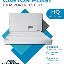 CAJAS PORTA TESTIGO ALMACENAJE DE MUESTRAS DE MINERÍA - CART