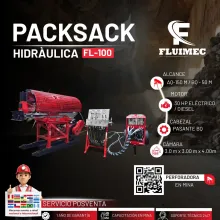PERFORADORA PACKSACK FL-200 EQUIPOS PARA MINERIA 