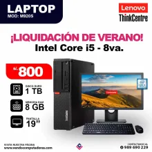 Computadora Lenovo ThinkCentre Core i5 - 8va. Generacion