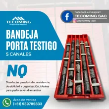 BANDEJAS PORTA TESTIGO NQ - ALMACENAMIENTO DE TESTIGO