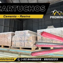 Cartuchos de Anclaje Resina y Cemento