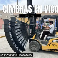 Cimbras en Viga H4 H6 Arcos Mineros