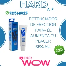 HARD AF POTENCIADOR DE ERECCIÓN CONTROLA LA EYACULACIÓN PR
