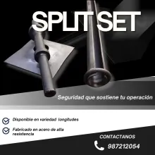 SPLIT SET REFUERZO RÁPIDO PARA MINERÍA 