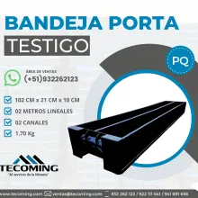 BANDEJA PORTA TESTIGO - PQ 