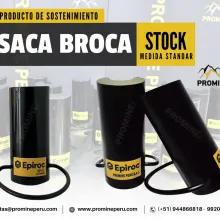Extractor Profesional de Brocas Uso Minero