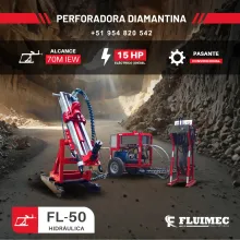 PERFORADORA PACKSACK FL-100 Explora hasta 150 m en AQ