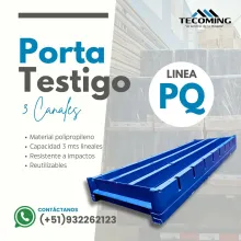 BANDEJA PORTA TESTIGO PQ - CONSERVA Y PROTEGE MUESTRAS