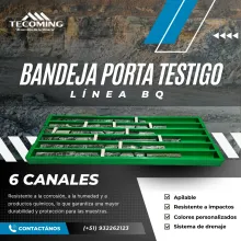 BANDEJA PORTA TESTIGO BQ - MAXIMA PROTECCION DE TESTIGOS