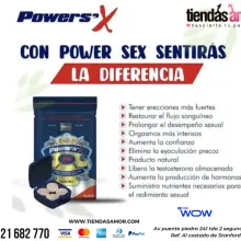 Powers X Potenciador Masculino erecciones fuertes y duradera