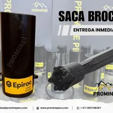 SACA BROCA EXTRACCIÓN EFICIENTE DE BROCAS EN MINERÍA