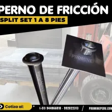 Split Set Perno de expansión por fricción