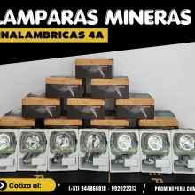 Lámparas mineras 4A Iluminación portátil