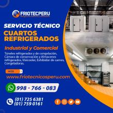 REPARACIÓN – INSTALACIÓN – MANTENIMIENTO/CUARTOS REFRIGERADOS (SAN ISIDRO)          