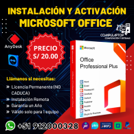 Instalación y Activación de Microsoft Office