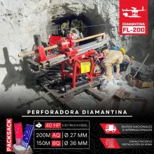 Perforadora Diamantina - Mineria 