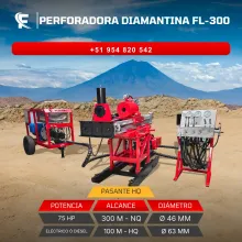 Perforadora Diamantina - Mineria 