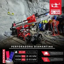 Perforadora Diamantina - Mineria 