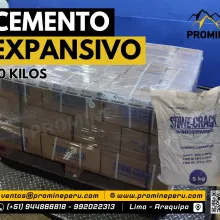 Cemento Expansivo para Demolición Controlada - TIPO II