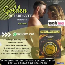 GOLDEN RETARDEX FORMEN juguetes lubricantes retardantes pot