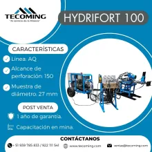 PERFORADORA DIAMANTINA HYDRIFORT 100 POTENCIA HIDRÁULICA P