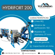 PERFORADORA DIAMANTINA MAQUINA PARA EXPLORACION MINERA