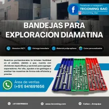 BANDEJAS PORTATESTIGO ALMACENAMIENTO SEGURO DE MUESTRAS MI