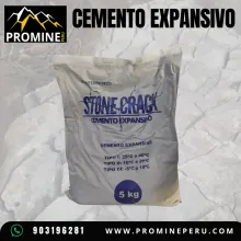 CEMENTO EXPANSIVO DEMOLICIÓN SEGURA PROMINE PERU