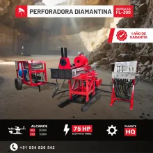 PERFORADORA PACKSACK FL-200 mineria 