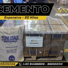 Cemento Expansivo 20 kg Fractura Controlada