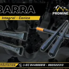 Aceros de Perforación BOART Cónicos e Integrales