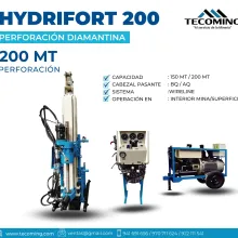 PERFORADORA DIAMANTINA EXPLORACIÓN DIAMANTINA MAQUINARIA 