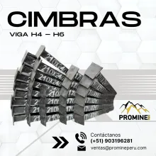 CIMBRAS VIGA H SOPORTE ESTABLE Y CONFIABLE PARA ESTRUCTURAS