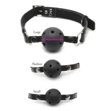 FETISH KIT MORDAZA DE BOLA CUERO