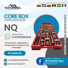 BANDEJAS PORTA TESTIGO - PRODUCTOS MINEROS