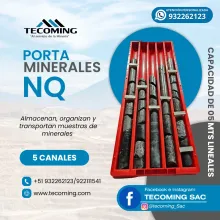 BANDEJAS PORTA TESTIGO 5 CANALES - LINEA NQ 